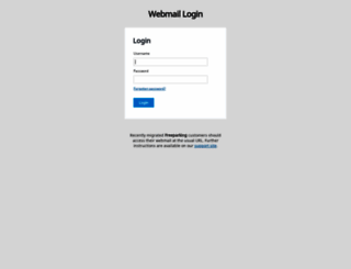 webmail.names.co.uk screenshot