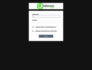 webmail.netcomitaly.com screenshot