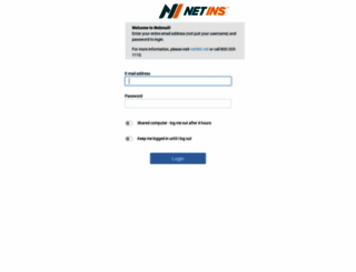 webmail.netins.net screenshot