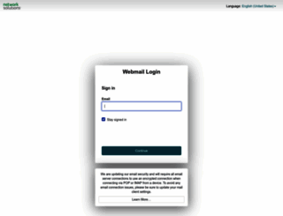 webmail.networksolutionsemail.com screenshot