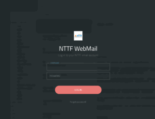 webmail.nttf.co.in screenshot
