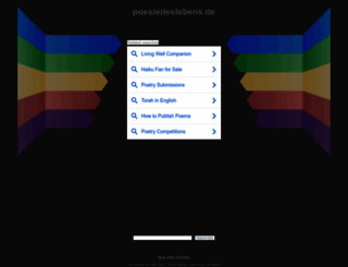 webmail.poesiedeslebens.de screenshot