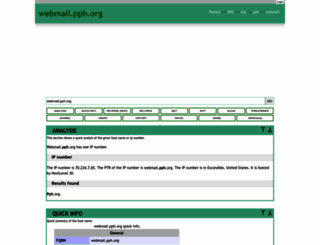webmail.pph.org.dnstree.com screenshot
