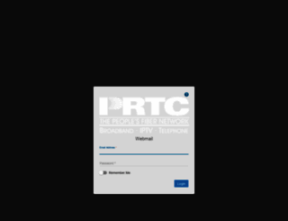 webmail.prtcnet.org screenshot
