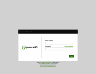 webmail.pshift.com screenshot