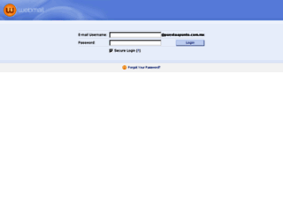 webmail.puestaapunto.com.mx screenshot