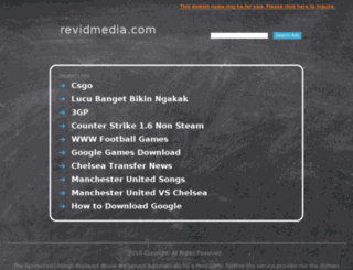 webmail.revidmedia.com screenshot