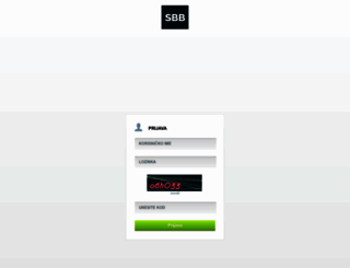webmail.sbb.rs screenshot
