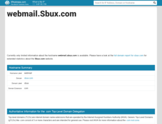 webmail.sbux.com.ipaddress.com screenshot