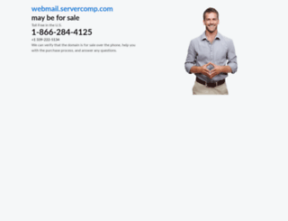 webmail.servercomp.com screenshot