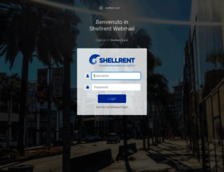 webmail.shellrent.com screenshot