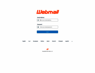 webmail.simplyblissed.net screenshot
