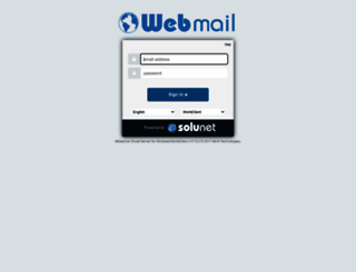 webmail.solunet.com.ar screenshot