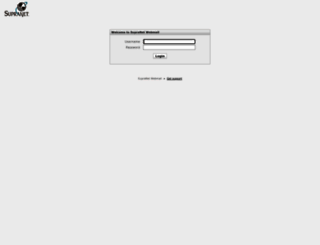 webmail.supranet.net screenshot