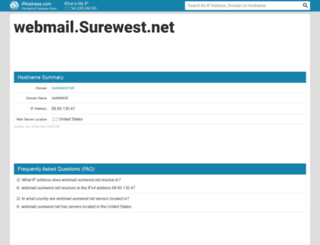 webmail.surewest.net.ipaddress.com screenshot