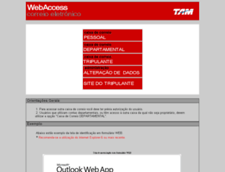 webmail.tam.com.br screenshot