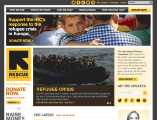 webmail.theirc.rescue.org screenshot