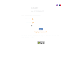 webmail.u-picardie.fr screenshot