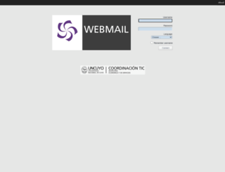 webmail.uncu.edu.ar screenshot