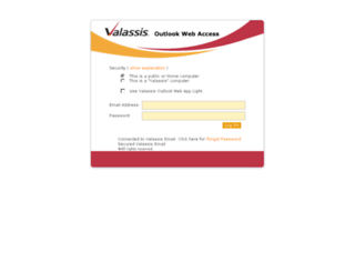 webmail.valassis.com screenshot