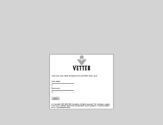 webmail.vetter-pharma.com screenshot