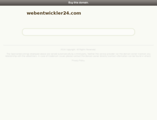 webmail.webentwickler24.com screenshot