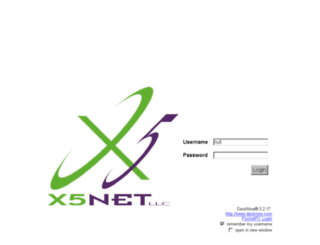 webmail.x5net.com screenshot
