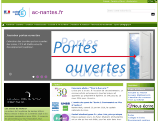 webmail1.ac-nantes.fr screenshot