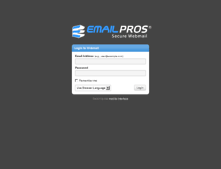 webmail5.emailpros.com screenshot