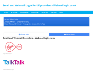 webmaillogin.co.uk screenshot
