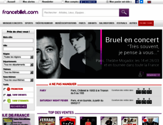 webmarchand.francebillet.com screenshot