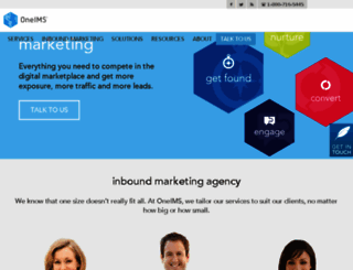 webmarketing.oneims.com screenshot