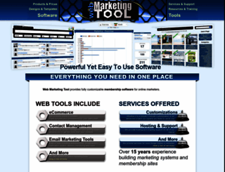 webmarketingtool.com screenshot