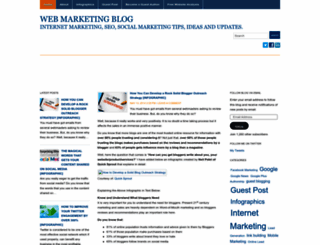 webmarketingxpert.wordpress.com screenshot
