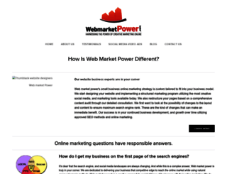 webmarketpower.com screenshot
