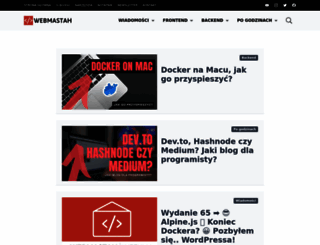 webmastah.pl screenshot