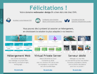 webmaster-design.fr screenshot