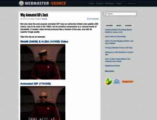 webmaster-source.com screenshot