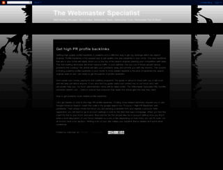 webmaster-specialist.blogspot.com screenshot