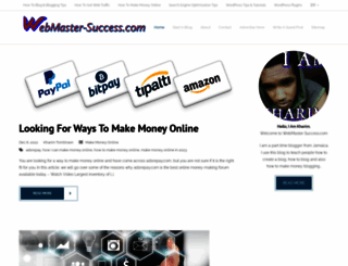 webmaster-success.com screenshot