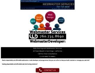 webmasterdeveloper.com screenshot