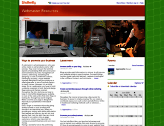 webmasterfocus.shutterfly.com screenshot