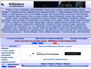 webmasters.astalaweb.com screenshot
