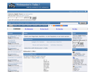 webmasterstalks.com screenshot