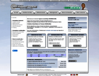 webmastore.fr screenshot