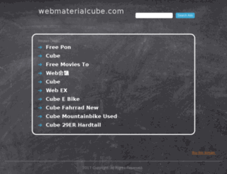 webmaterialcube.com screenshot