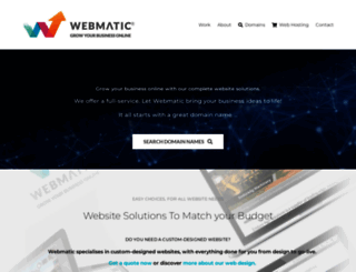 webmatic.com.au screenshot