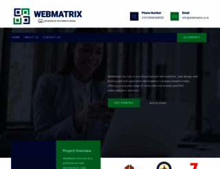 webmatrix.co.in screenshot