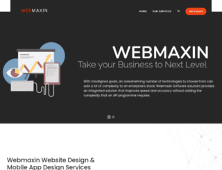 webmaxin.com screenshot