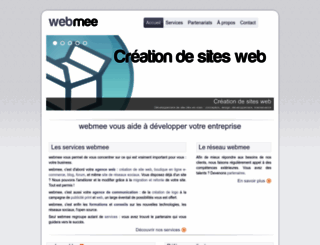 webmee.fr screenshot
